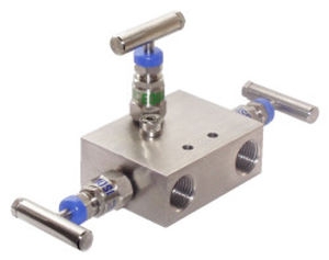 3 valve manifold