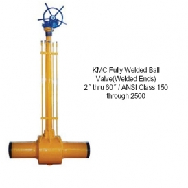 Ball valve FULLY WELDED
