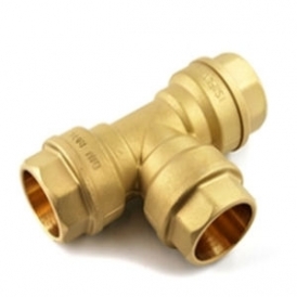 Water pipes Brass ring tee coupling