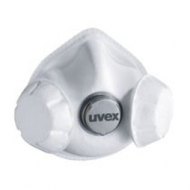 Breathing protection Disposable respirator with exhalation valve