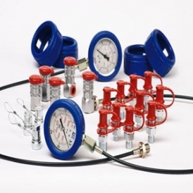 Fittings for harsh environments Hydraulic pressure testing system