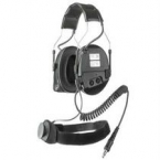 Noise attenuating headset with radio