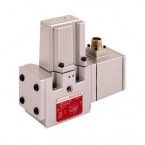 Pilot operated hydraulic proportional solenoid valve