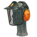 Stainless steel safety face-shield